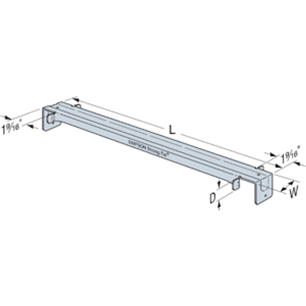 TSBR2-24 Truss Spacer-Restraint