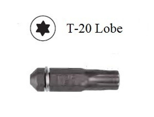 BITTX20-RC3 Quik Drive T-20 6-Lobe Driver Bit (Pack of 3pcs)