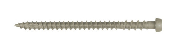DCU234GRR70 Deck-Drive DCU Composite Screws, 6-lobe Drive (70pc Pack) Gray