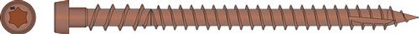 DCU234TN03R350 Deck-Drive DCU Composite Screws, 6-lobe Drive (350pc Pack) Tan03