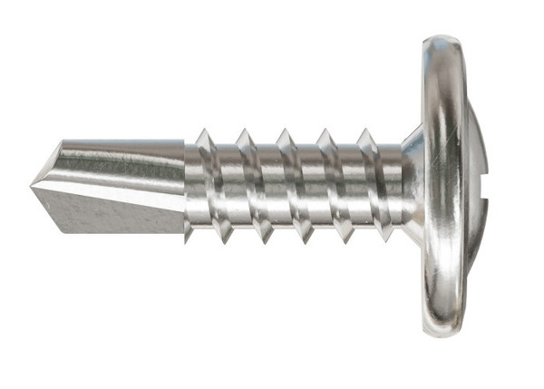 F08T056KDB Self-Drilling Wire-Lath Modified Truss-Head Screw (Carton of 8000pcs)