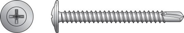 F08T075KDB Self-Drilling Wire-Lath Modified Truss-Head Screw (Bulk Qty 6000pcs)