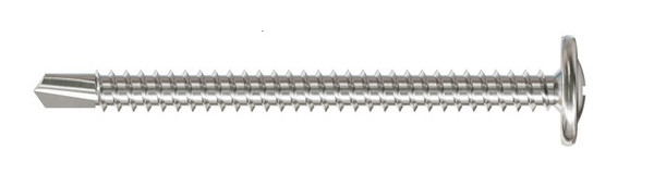 F08T200KDB Self-Drilling Wire-Lath Modified Truss-Head Screw (Carton of 2500pcs)