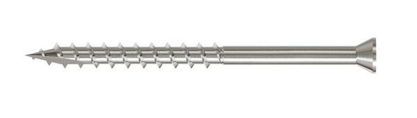 S07225FBB Trim Head Wood Screw, Square Drive (Carton of 3000pcs)