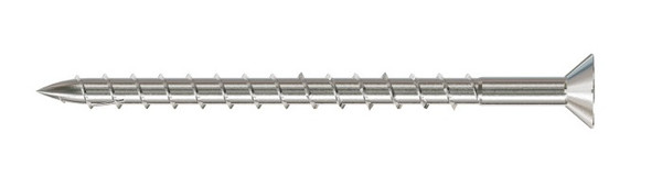 S08250WPF1 Deck-Drive DWP Wood SS Screw, Flat Head (1LB Pack)