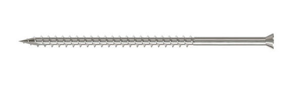 S09400FBB Trim-Head Wood Screw, Square Drive (Carton of 1000pcs)