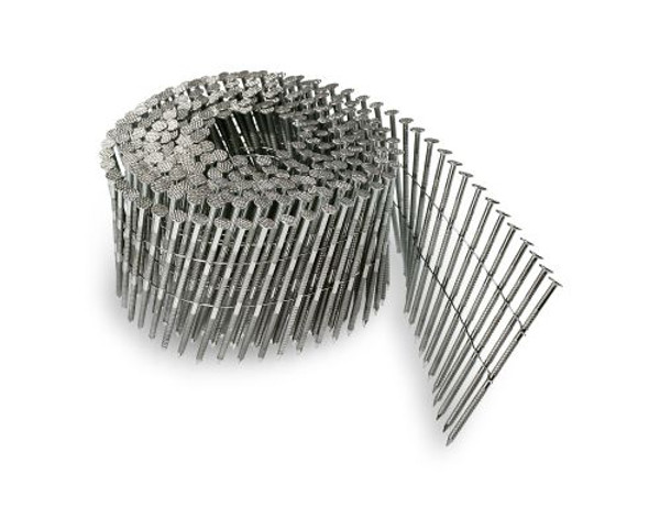 S13A150SNC 15° Wire Coil, Full Round Head, Ring-Shank Siding Nail (3600pc Carton)