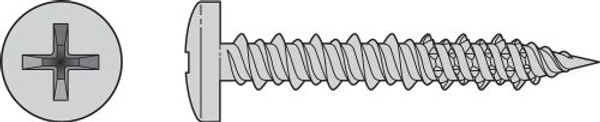 T06J050PXC Marine Screw - Pan Head (Box of 100pcs)