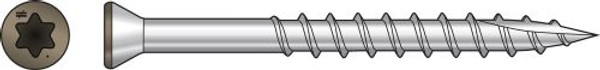 T07225FTPBR05 Trim-Head Screw, 6-Lobe Drive (350pc Pack) Brown05