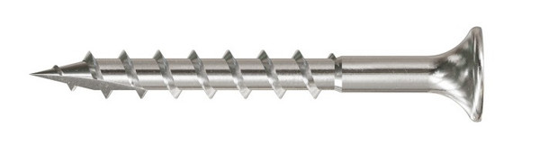 T08162DBB Bugle Head Wood Screw, Square Drive (4000 Cnt Bkt)