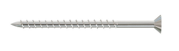 T12300WP1 Deck-Drive DWP Wood SS Screw, Flat Head (1LB Pack)