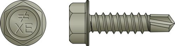 XEQ34B1016M Exterior Structural Metal Screw (Pack of 1000pcs)