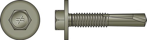 XLQ114B1224-250 Large Head Metal Screw (Box of 250pcs)
