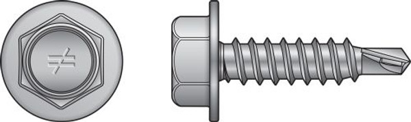 XU34S1016 Quik Drive Self-Drilling Collated Metal Screws (Carton of 1500pcs)