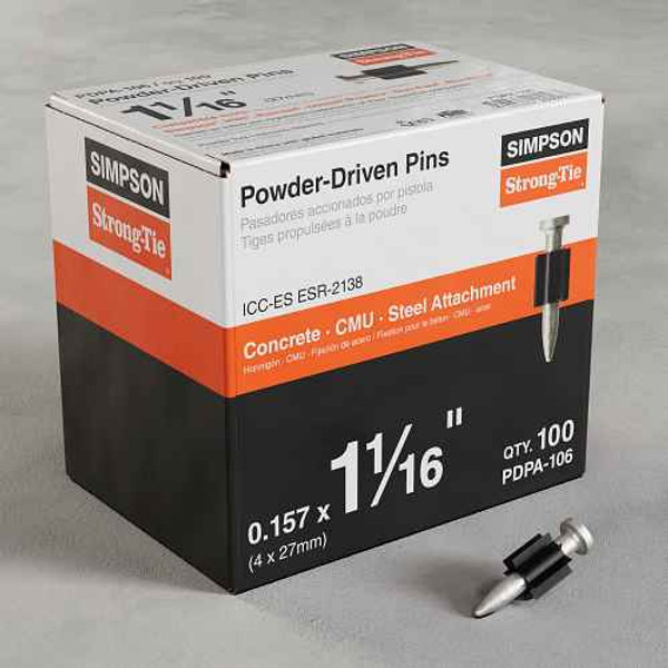 PDPA-106 Powder-Driven Pin (Pack of 100pcs)