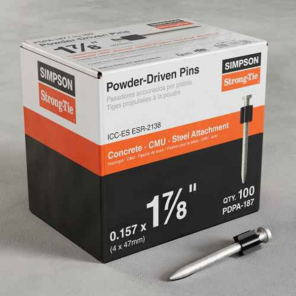 PDPA-187 Powder-Driven Pin (Pack of 100pcs)