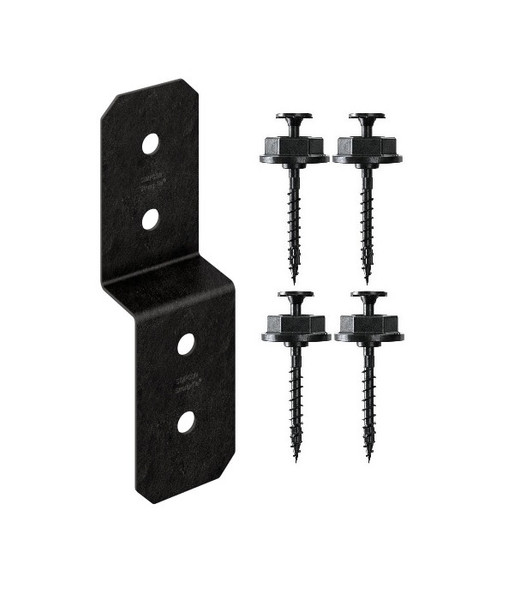 APVDJT2R-4 Ornamental Deck Joist Tie Rough w/ Fasteners