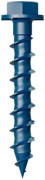 TNT25134HB Titen Turbo Concrete & Masonry Screw Anchor (Bulk of 2500pcs)