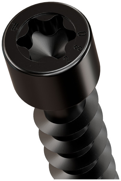 SDCFC8X280-R30 SDCFC TIMBER-CF Screw (Box of 30pcs)