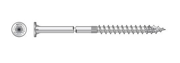 SDWS271200SS-RP1 SDWS Timber SS Screw (Pack of 1pc)