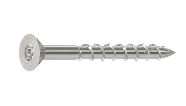 S10350EDDI Deck-Drive DWP WOOD SS Screw, Flat Head (Pack of 175pcs)
