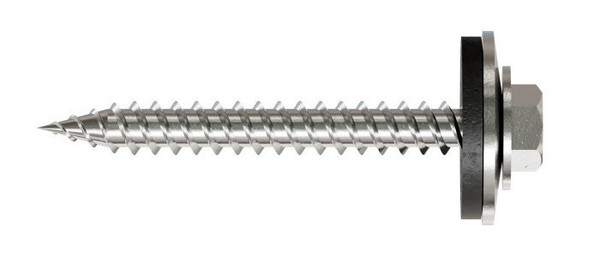 T09150HWA-RP25 Metal-Panel, Hex-Washer Head Screw with EPDM Washer (25pc Pack)