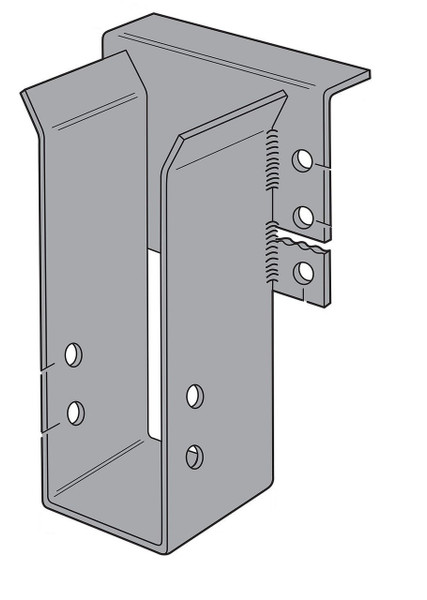 LEG5 Light Beam and Glulam Top-Flange Hanger (Choose Height)