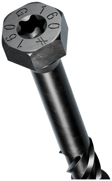 SDHR10X160-R25 COMBO-HEAD Screw - Black (Box of 25pcs)