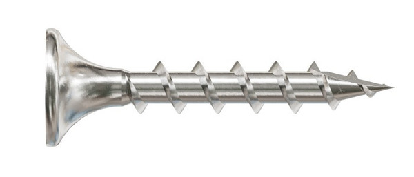 S06100D100 Bugle-Head Wood Screw, Square Drive (Pack of 100pcs)
