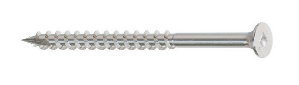 S12500D10 Bugle Head Wood Screw, Square Drive (Box of 10pcs)