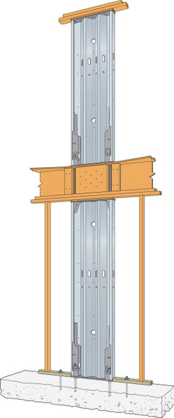 SSWH21X13-STK Strong-Wall High-Strength Steel Shearwall: Two-Story Stacked Wall