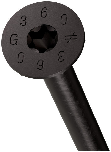 SDCP10X360-R25 SDCP TIMBER-CP Screw (Black E-Coat) (Box of 25pcs)
