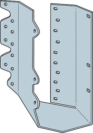 HSURC210-2 Heavy Skewed 45 Concealed Flange Hanger - Right