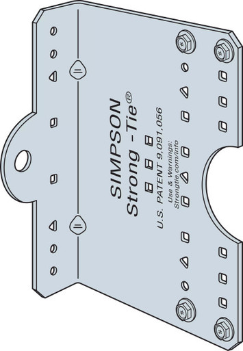 LSSC6.25-R30 Steel-Stud Connector (Pack of 30pcs)
