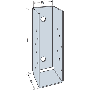 Simpson MBHU5.50/11.25KT Masonry Beam Hanger w/Screws