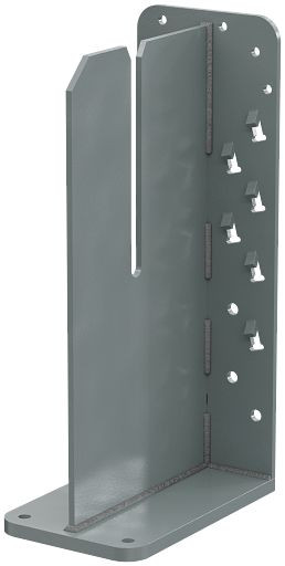 HSKP5.75X17 Heavy Seated Knife Plate Hanger