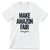 Make Amazon Fair (Unisex White Tee)