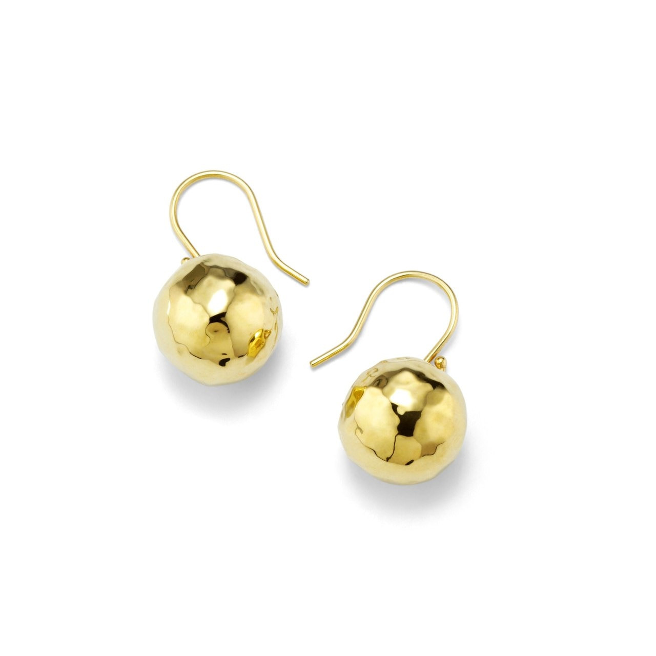 Buy the Refine Studios Refine Teni Ball Drop Earrings in Gold on  Garmspotcom