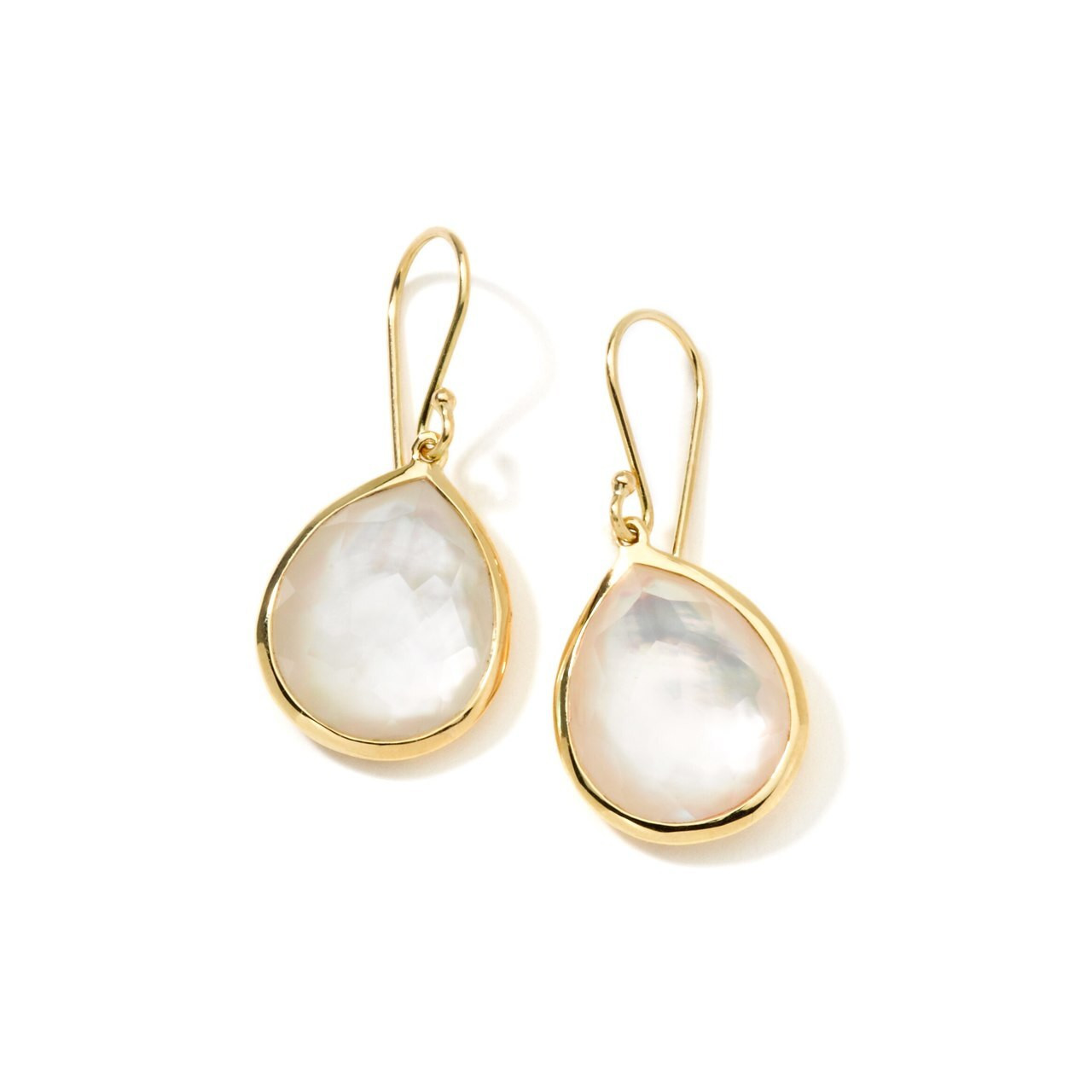 IPPOLITA Rock Candy® Small Single Stone Teardrop Earrings in 18K Gold