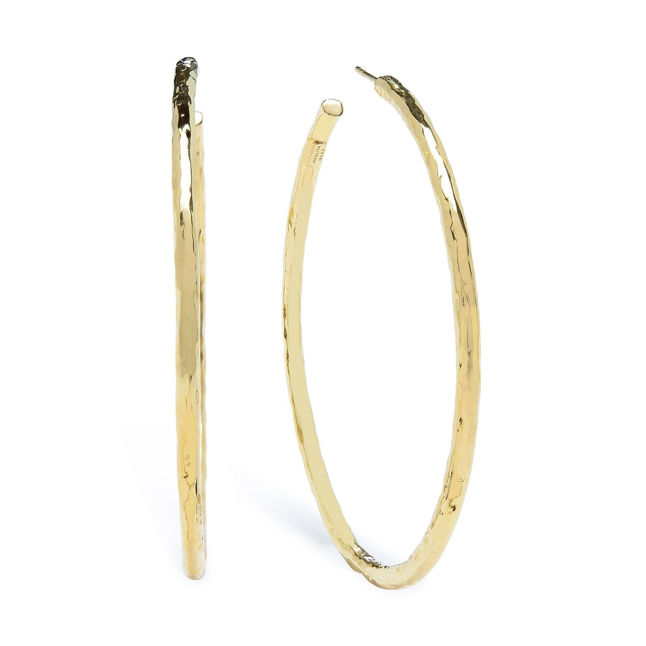 14ct GoldPlated Extra Large Hoop Earrings  Z for Accessorize   Accessorize UK