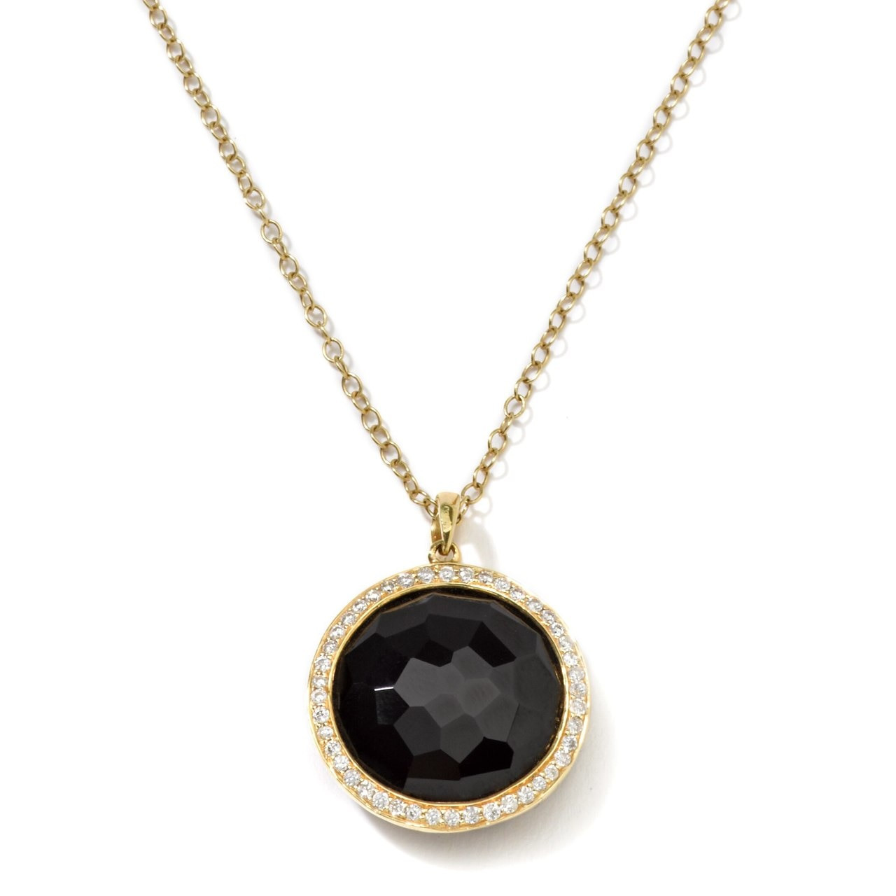 IPPOLITA Lollipop® Medium Pendant Necklace in 18K Gold with Diamonds