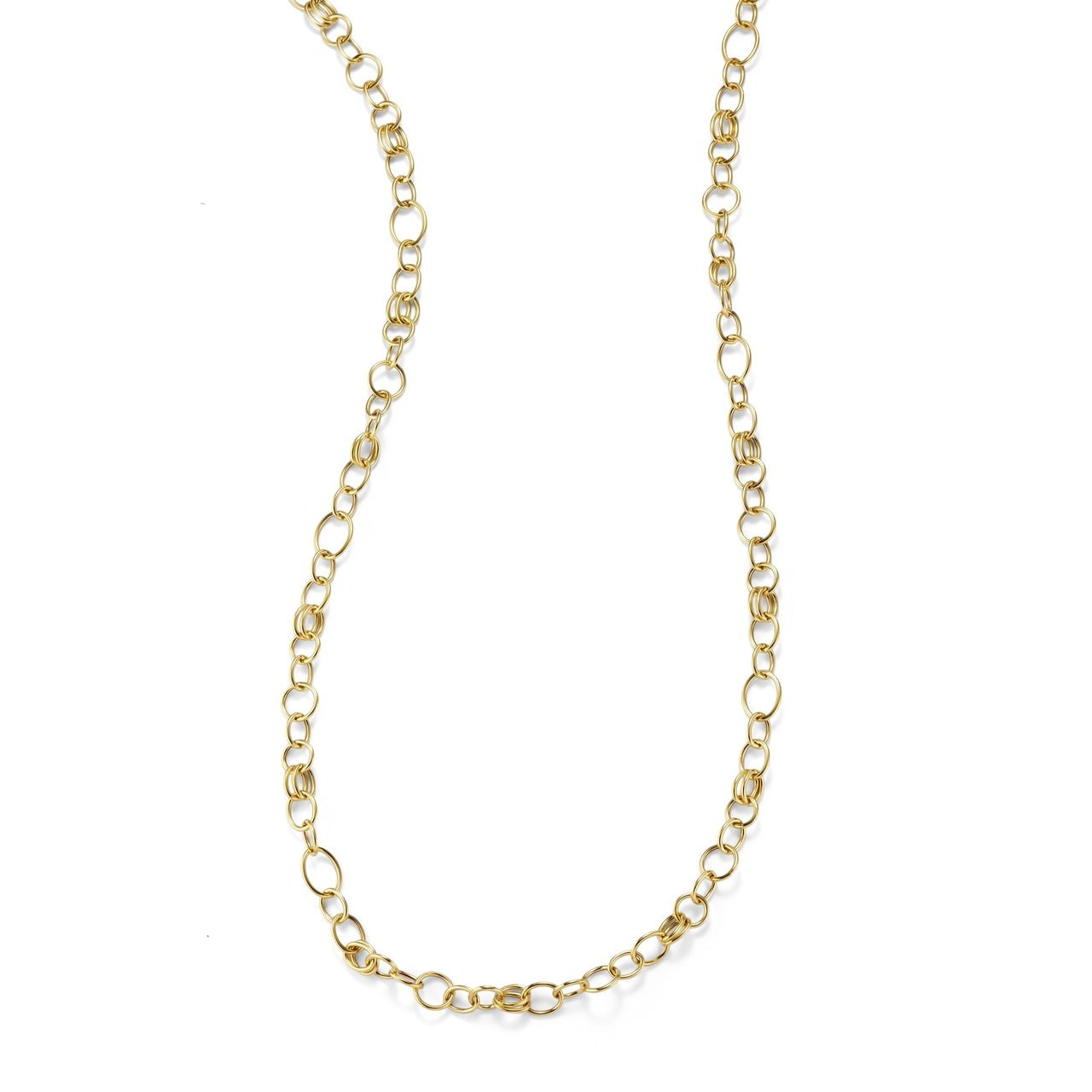 Simple Statement Crystal Dotted 18k Gold Plated Lariat Necklace – Ettika