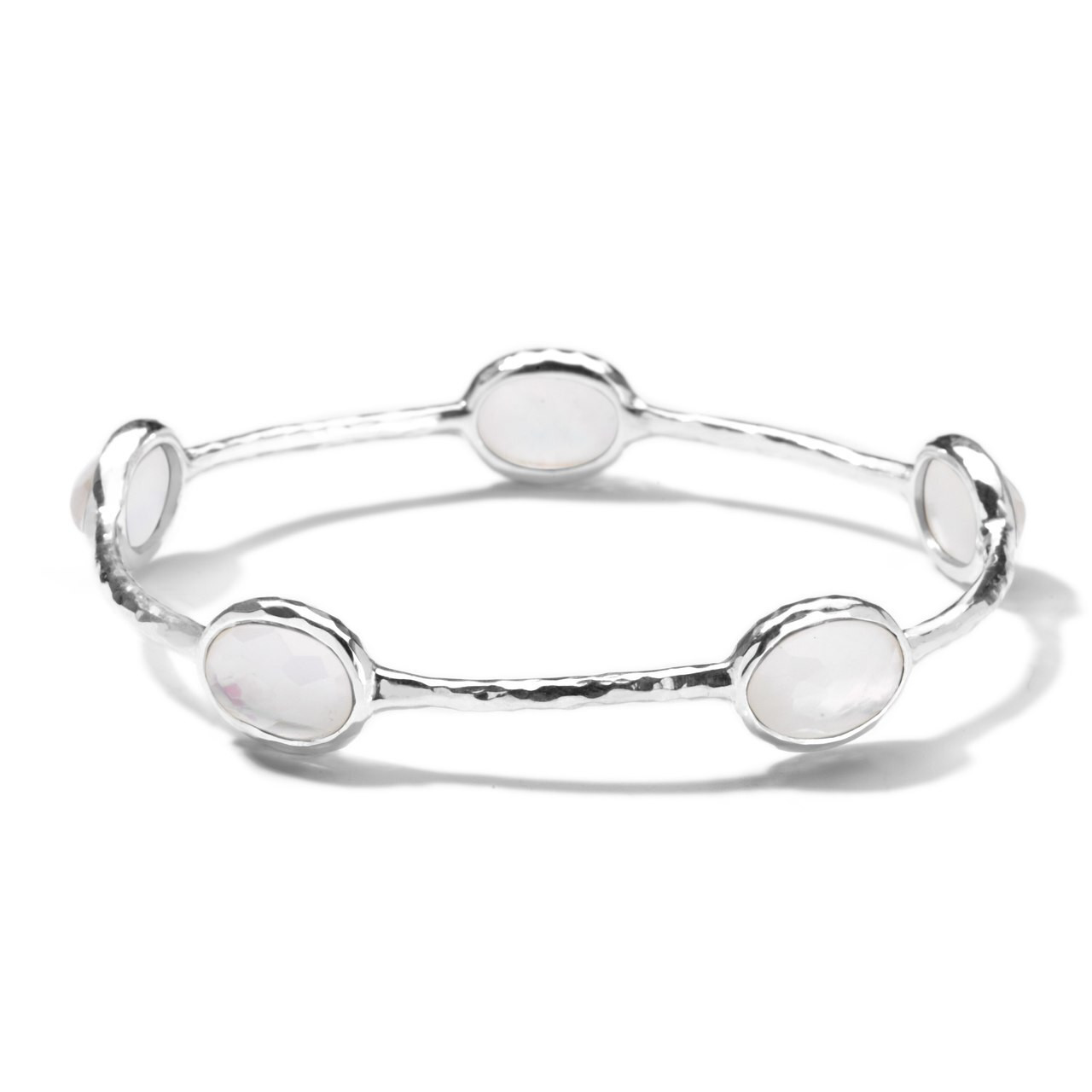 IPPOLITA Rock Candy® 5-Stone Bangle in Sterling Silver