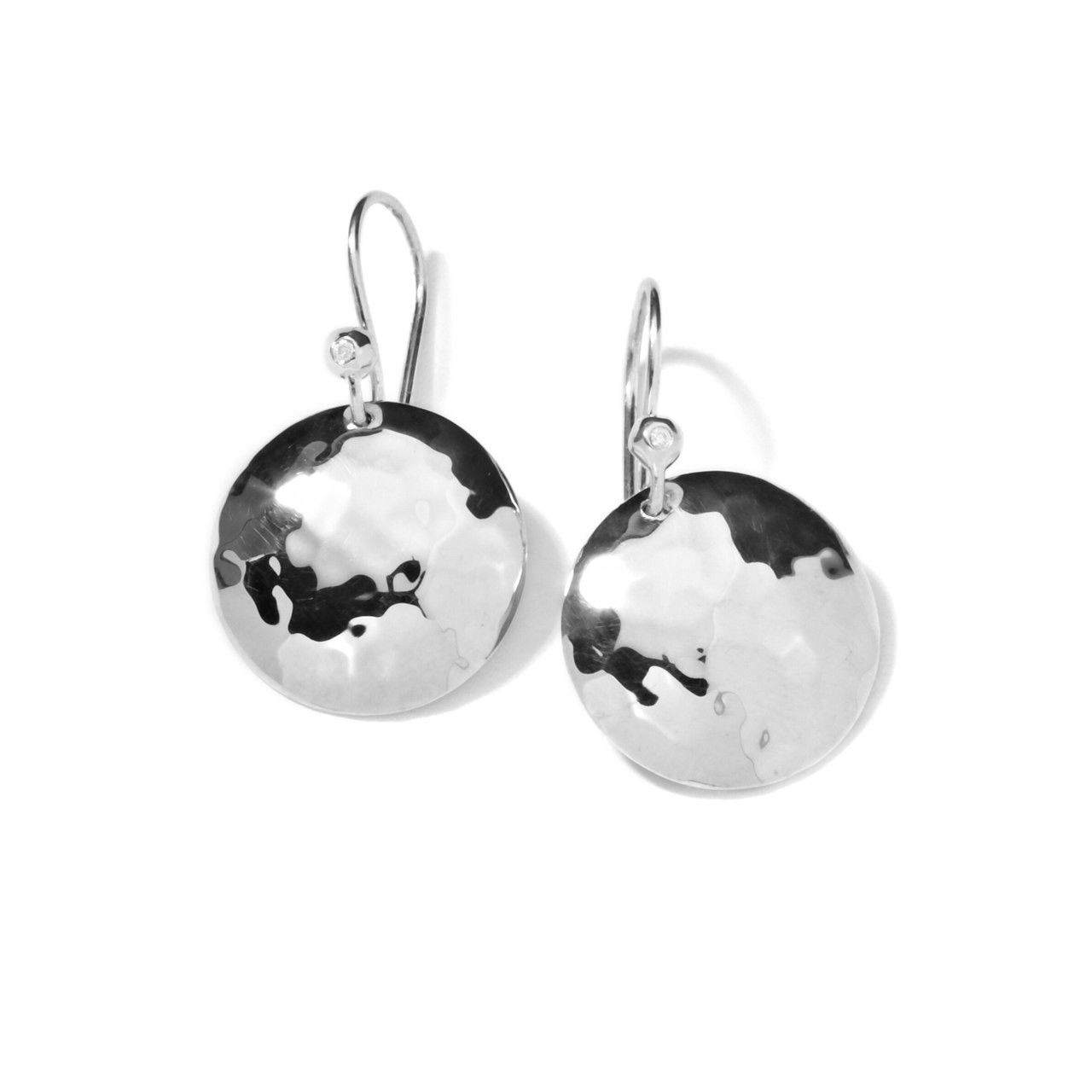 IPPOLITA Lightweight Dome Disc Earrings in 925 Silver