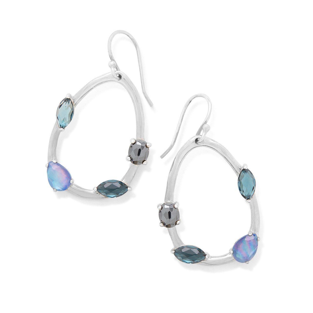 IPPOLITA Rock Candy® Pearl Shaped Drop Earrings in Sterling Silver