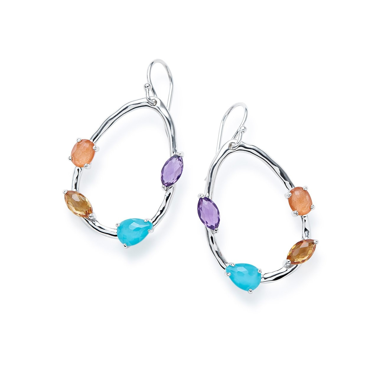 IPPOLITA Rock Candy® Pearl Shaped Drop Earrings in Sterling Silver