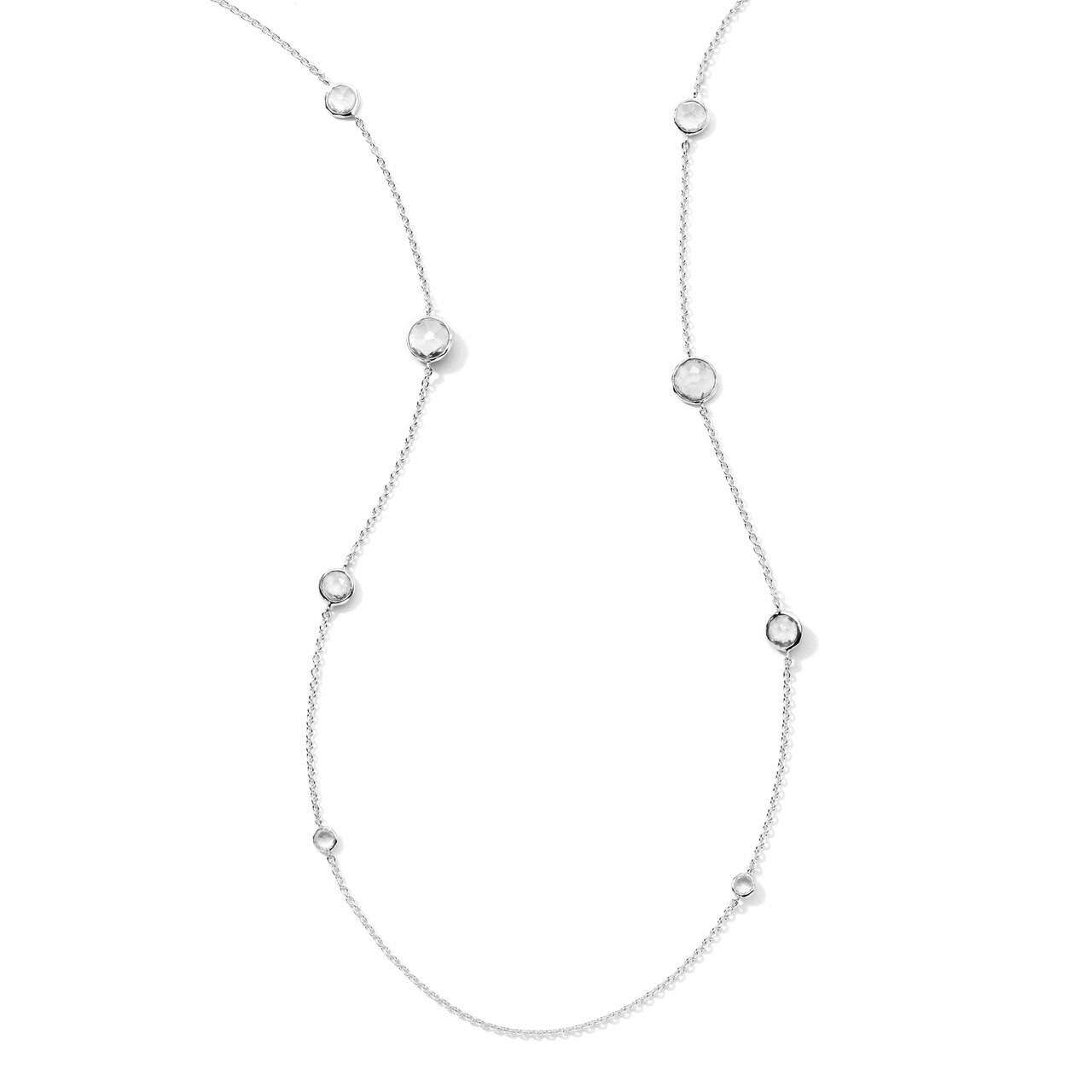 Station Necklace in Sterling Silver SN126CQ