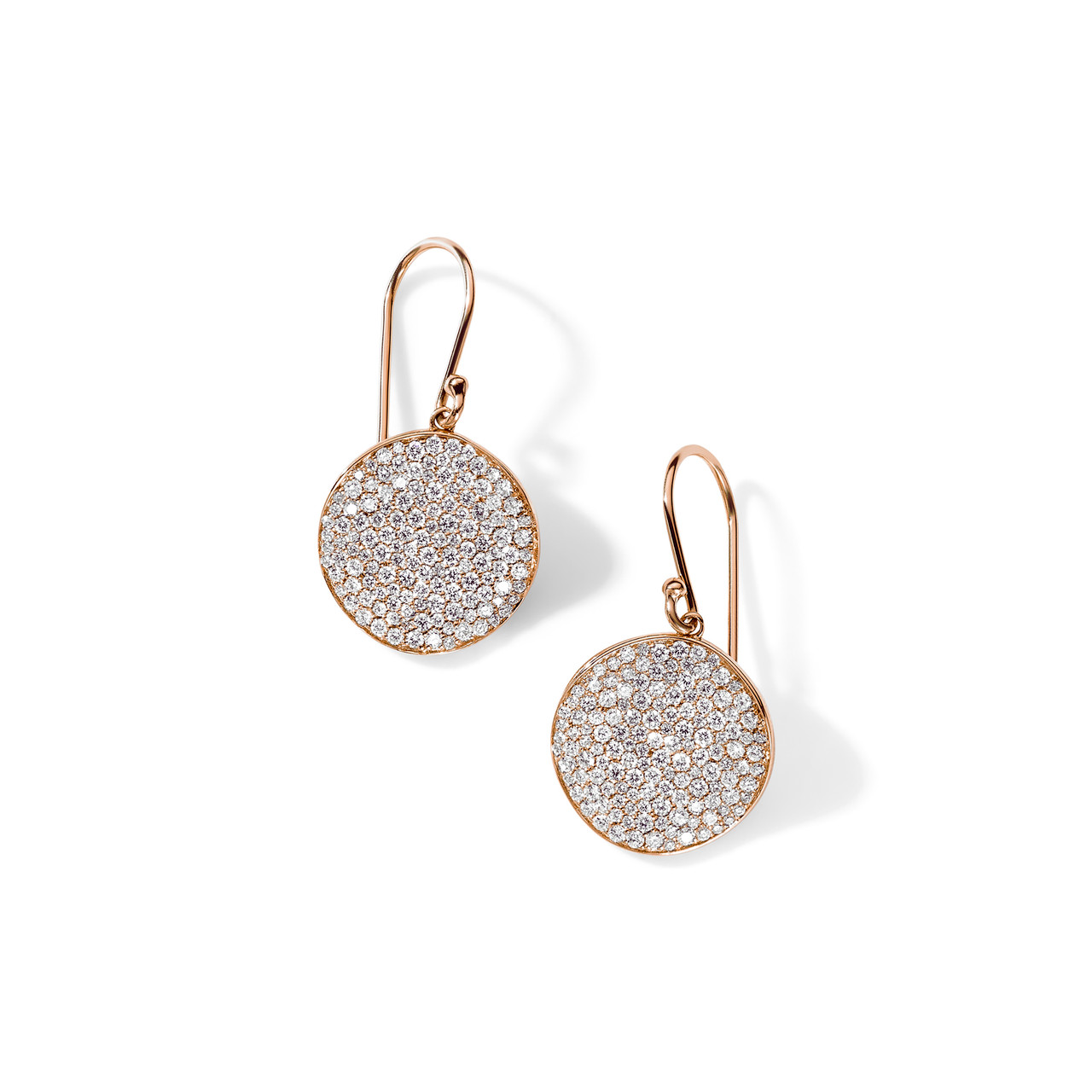 Mia by Tanishq 14k (585) Rose Gold, Diamond and Diamond Drop Earrings for  Women : Amazon.in: Fashion