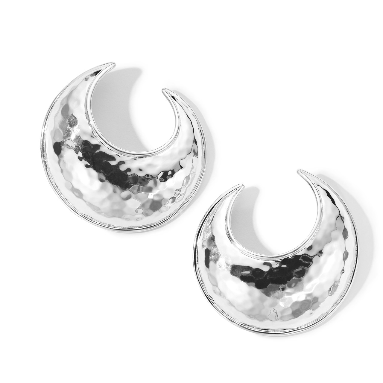 Crescent Moon Tree Porcelain Earrings – The Triceratory