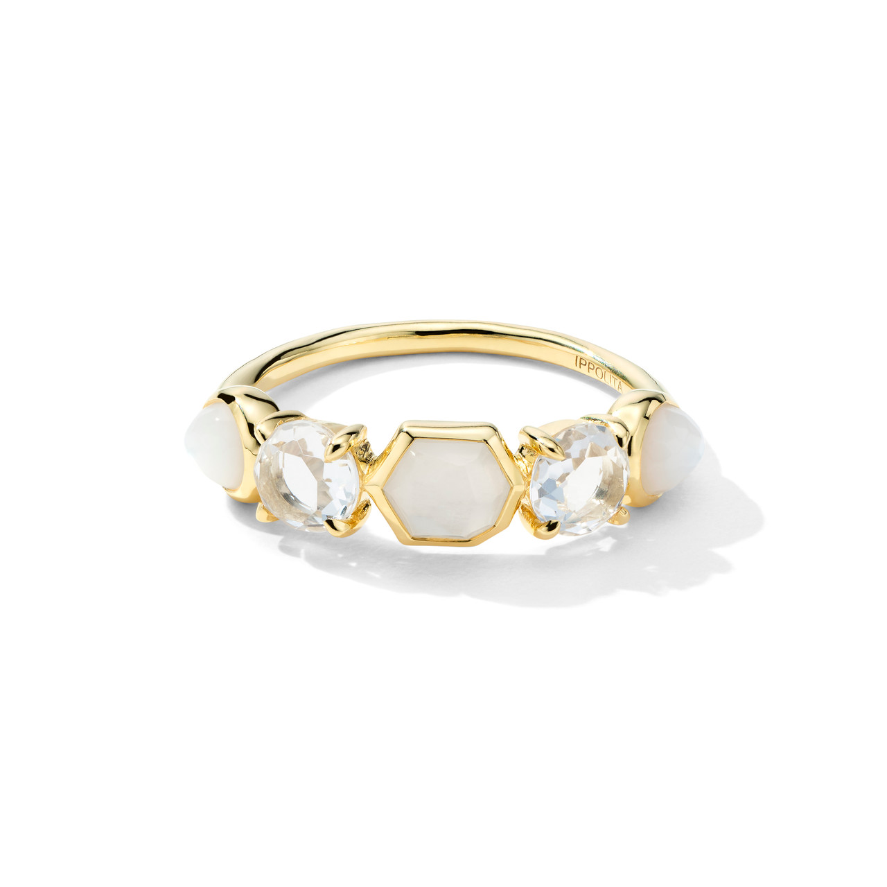 Gelato 5-Stone Band Ring in 18K Gold